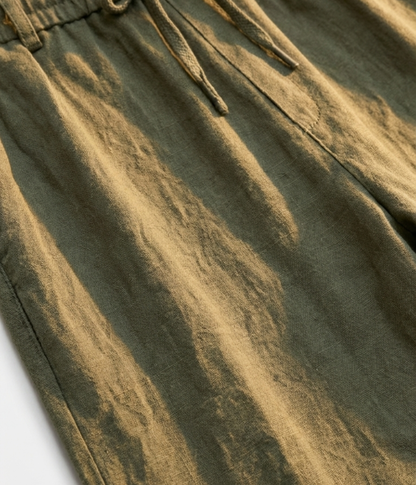 ElioRiva® - Pantaloni Lino Verde