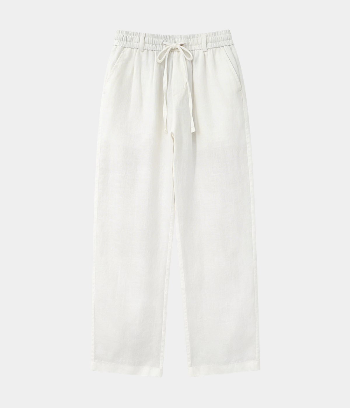 ElioRiva® - Pantaloni Lino Bianco