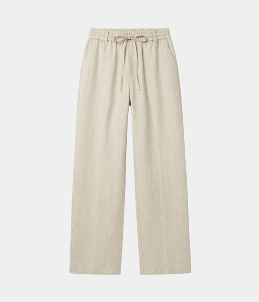 ElioRiva® - Pantaloni Lino Beige