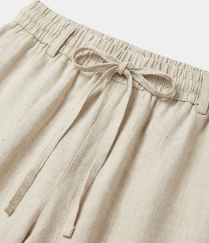ElioRiva® - Pantaloni Lino Beige
