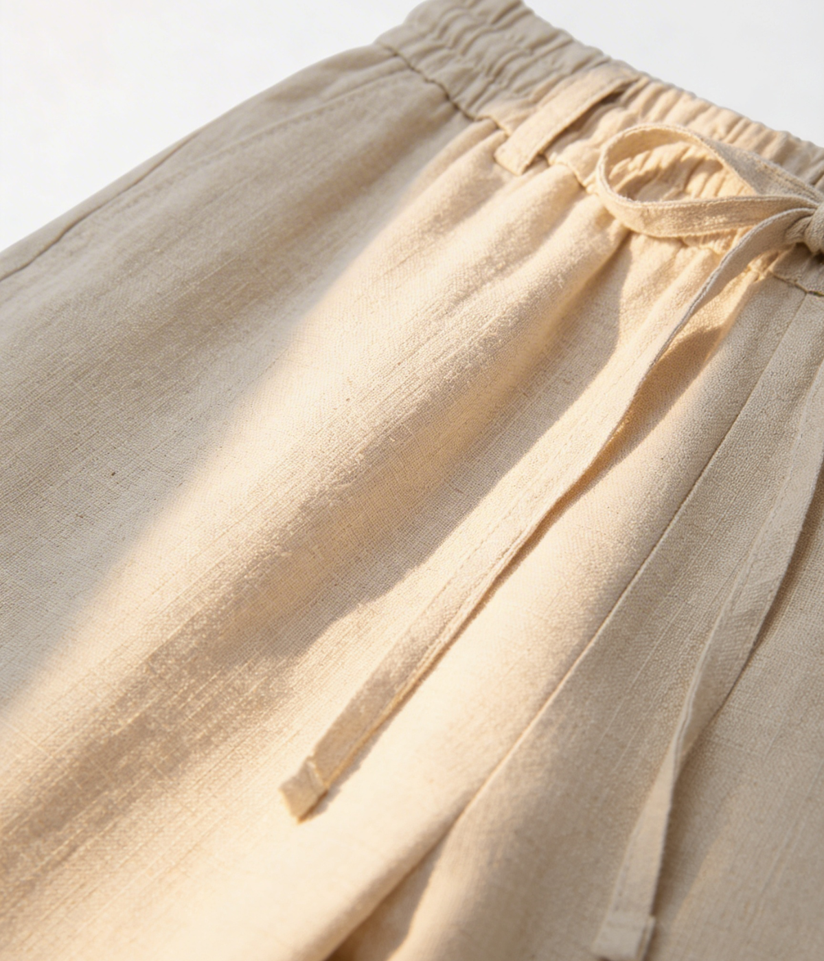 ElioRiva® - Pantaloni Lino Beige
