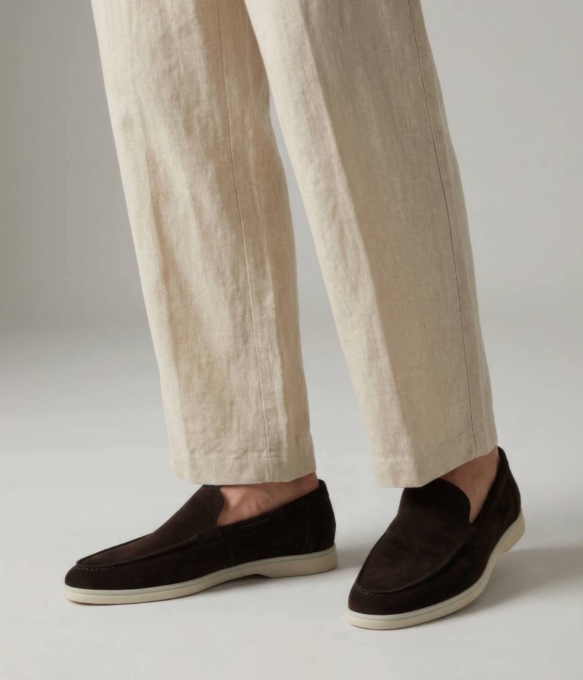 ElioRiva® - Pantaloni Lino Beige