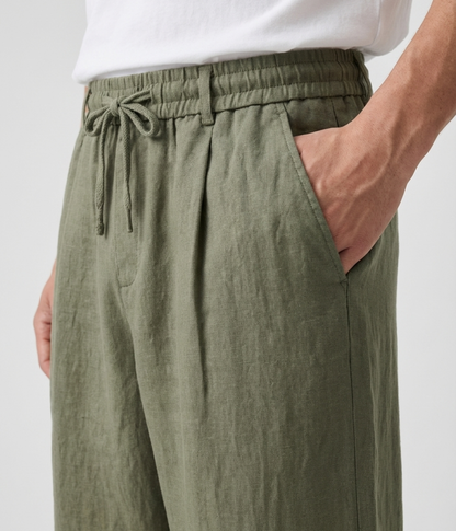 ElioRiva® - Pantaloni Lino Verde