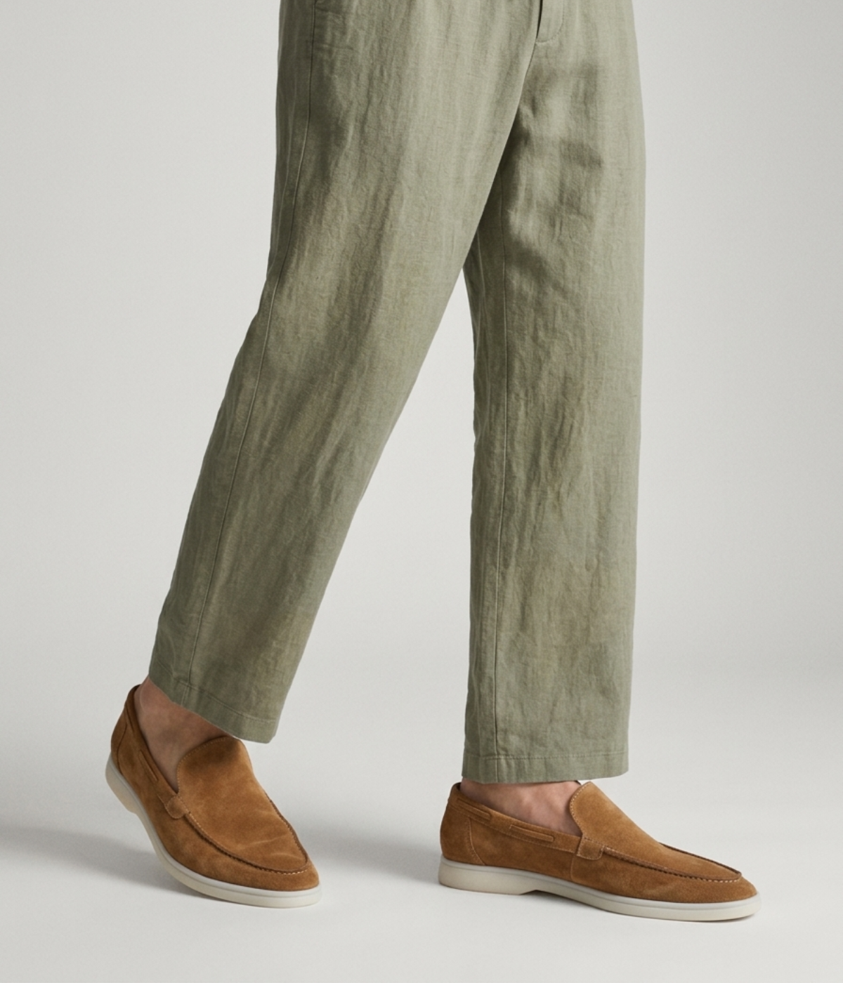 ElioRiva® - Pantaloni Lino Verde